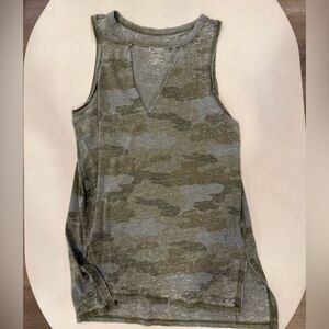 American Eagle Outfitters Camo Tank Top